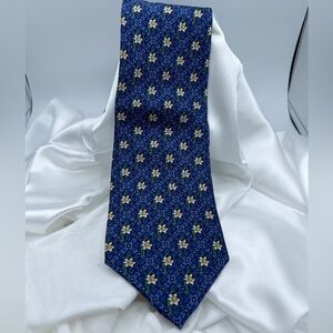 YVES SAINT LAURENT Mens Silk Tie EUC